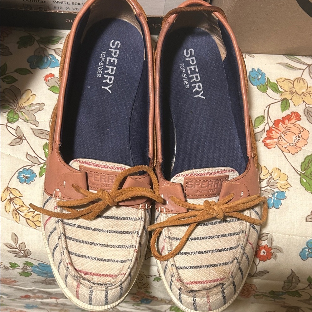 Sperry Multicolor Striped Loafers